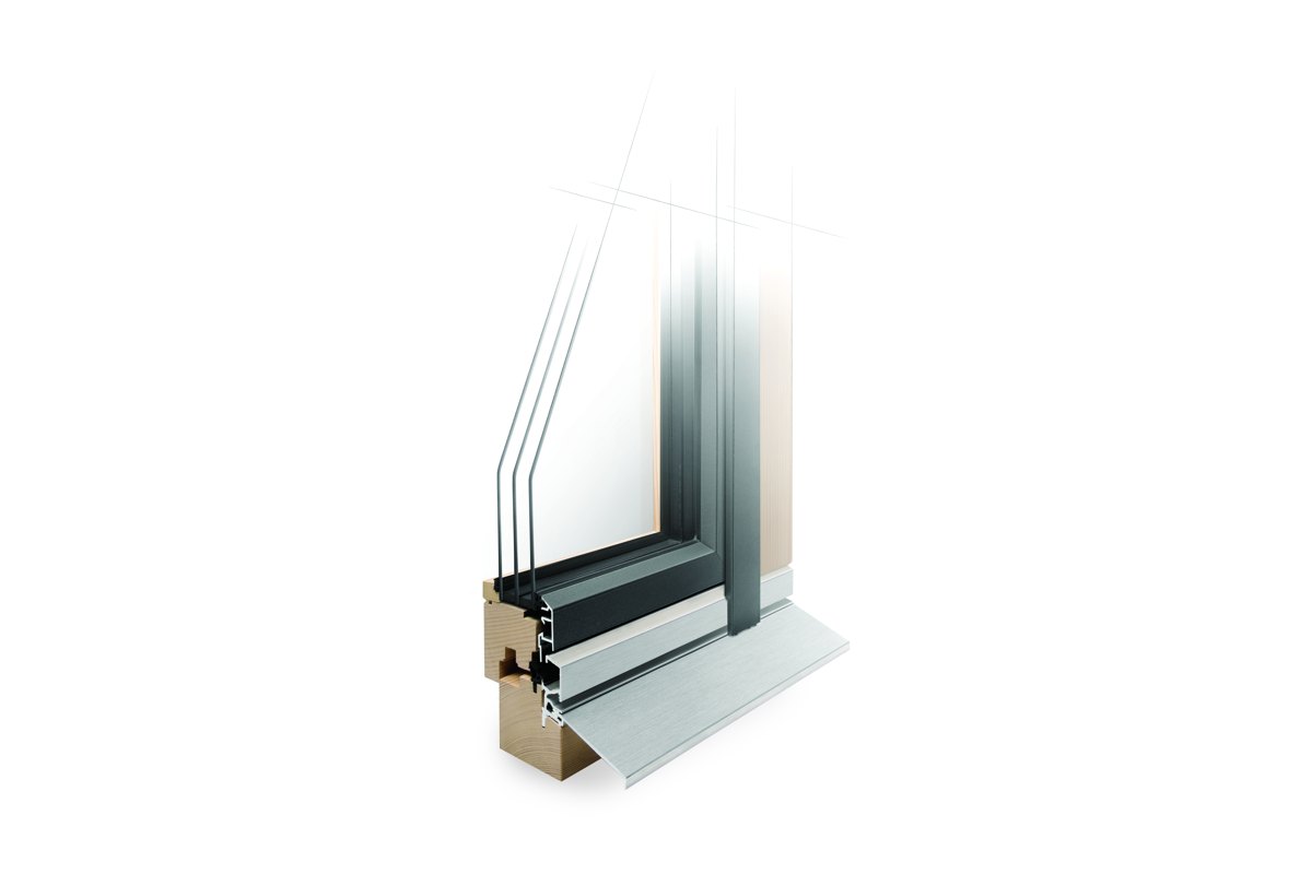 Fenêtre bois-métal sur mesure Lafenêtre.ch